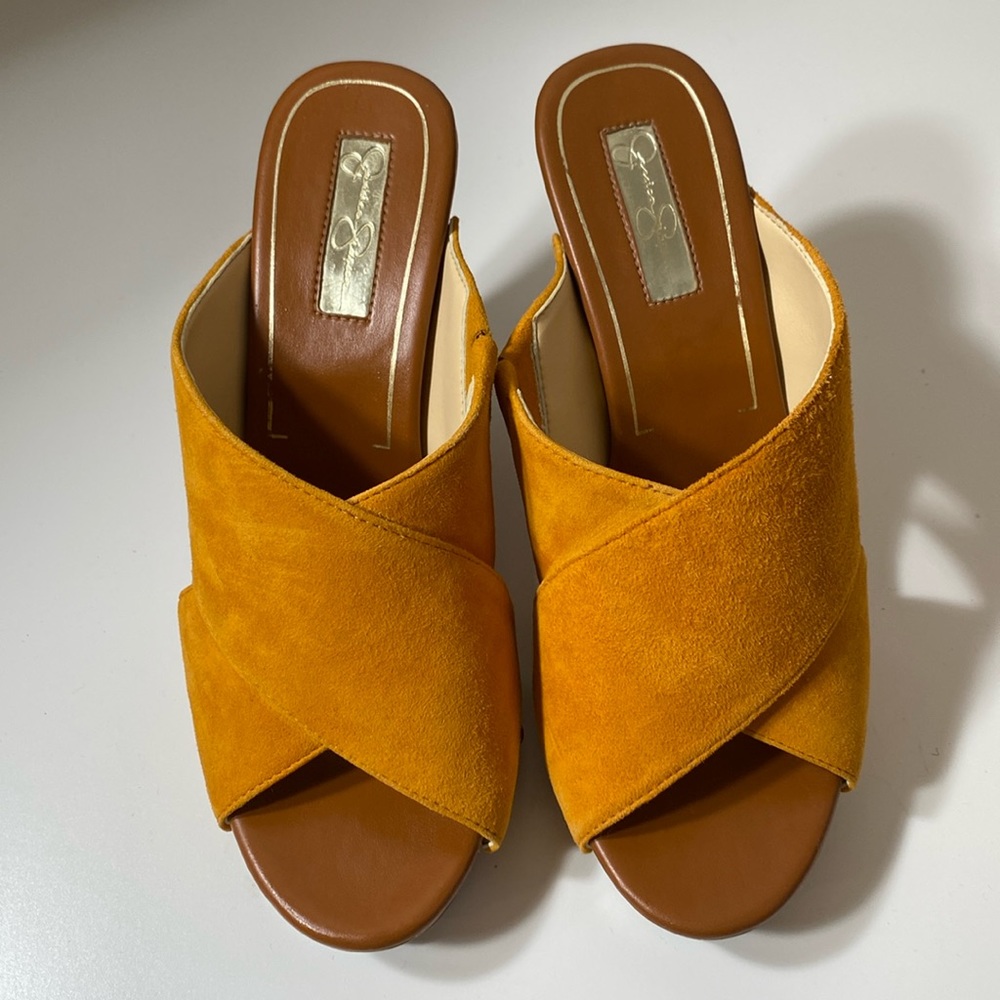 NWOB Jessica Simpson JOZIE wedge sandals size 6M